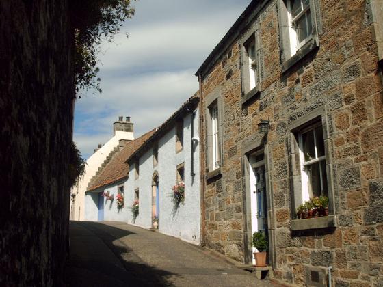 On the way to The Abbey Culross